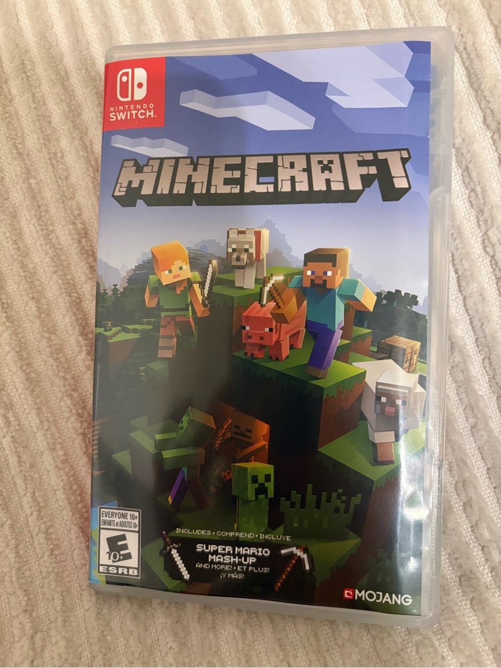 Minecraft - Nintendo Switch Video Game (Blue) by Mojang